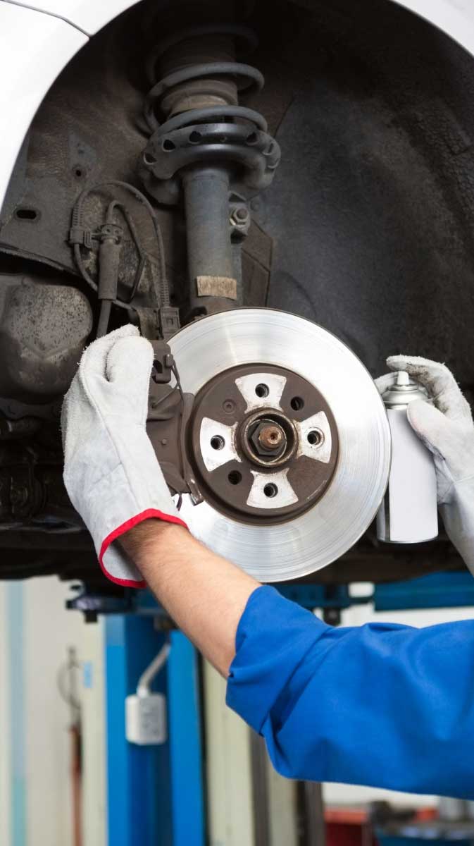 manutenção preventiva dos freios